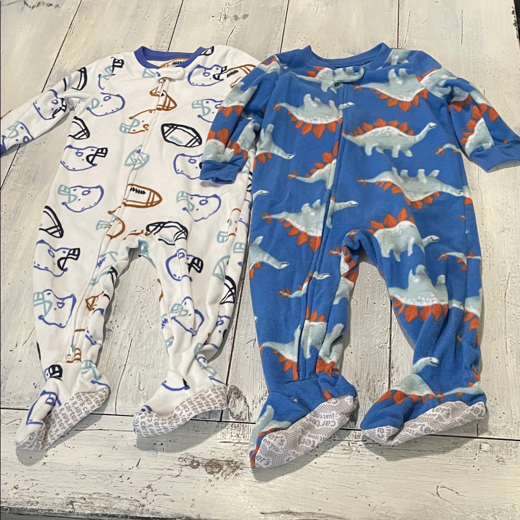 18m Baby Warm Footie Pajamas